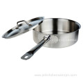 Stainless Steel Milk Boiling Pot with Lid